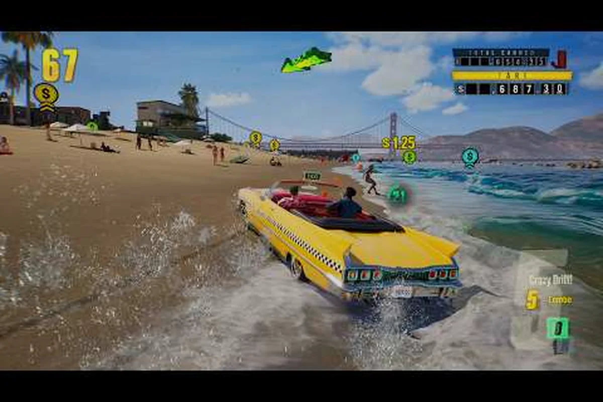 Crazy Taxi: World Tour Cars — Full 6 Taxi Lineup List