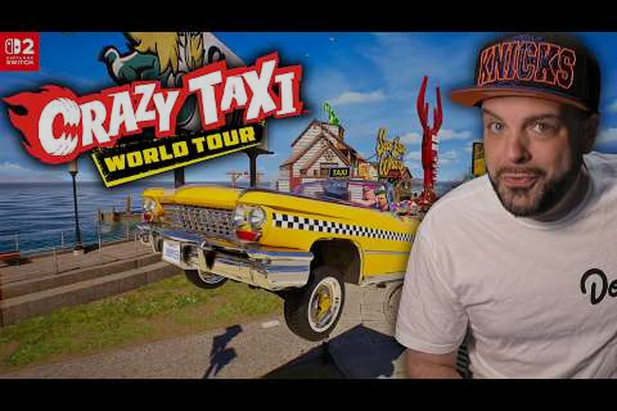 Crazy Taxi: World Tour Next Gen Gameplay on PS5 and Switch 2